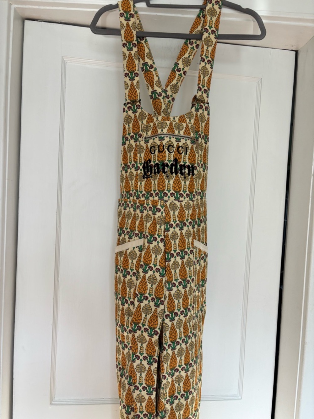 Gucci Garden 
Pineapple overalls
